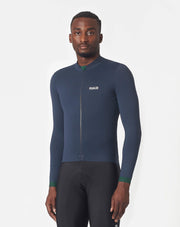 PEdALED Essential Long Sleeve Jersey - Total Eclipse